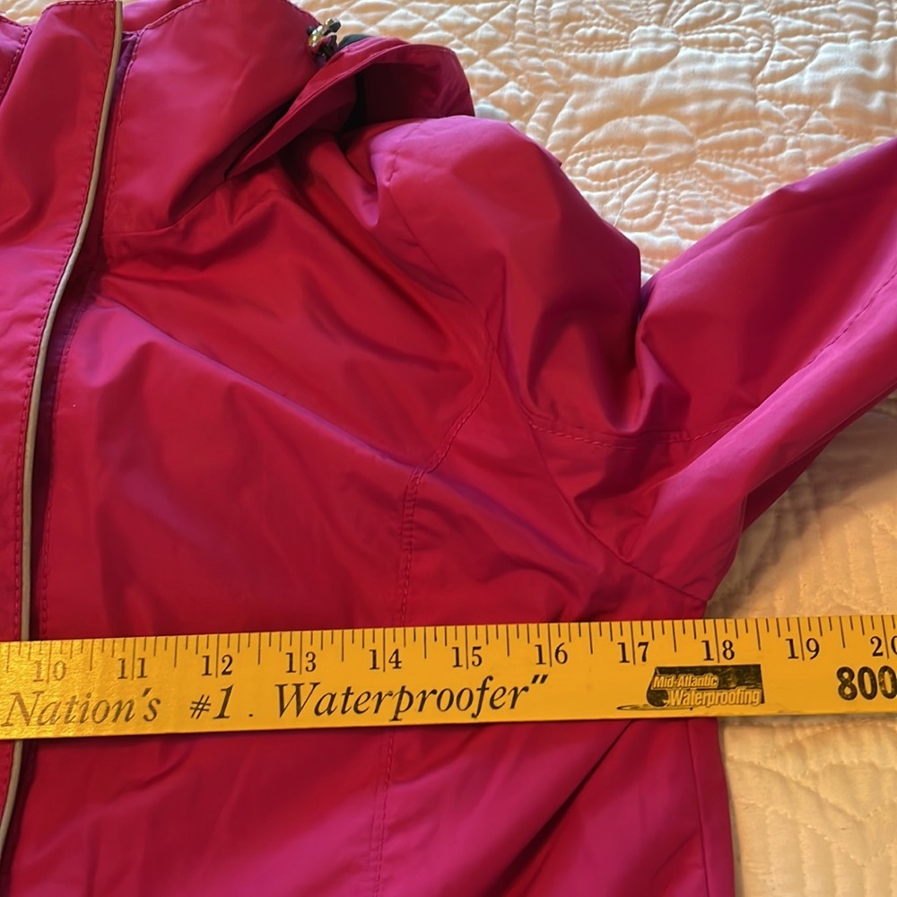 Nautica Windbreaker Hooded Zip Up Jacket Size Med… - image 8